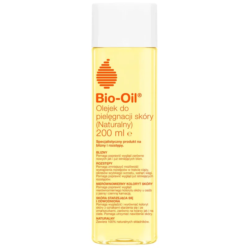 Bio-Oil, ulei natural de îngrijire a pielii pentru cicatrici și vergeturi, 200 ml — preț și oferte