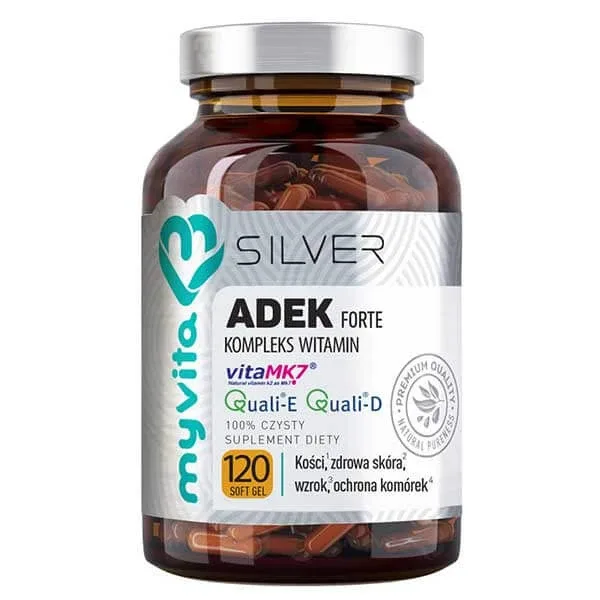 MyVita Silver ADEK Forte, 120 capsule — preț și oferte