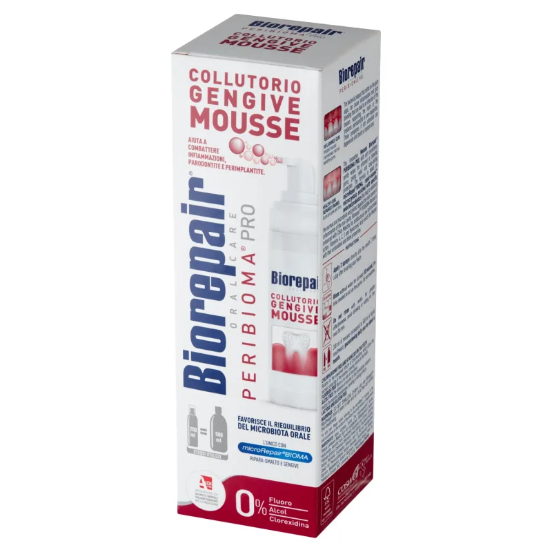 Biorepair, Peribioma, spumă de igienă orală, 200 ml — preț și oferte