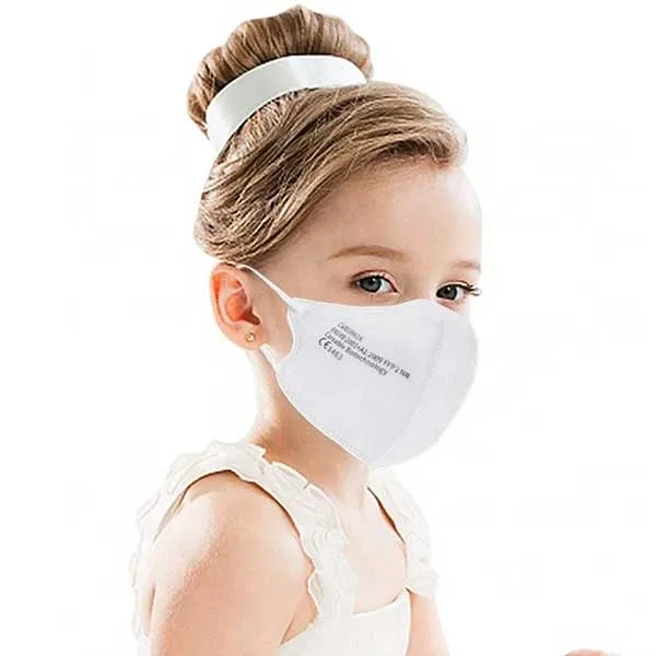 Mască de protecție respiratorie cu jumătate de mască, 4 straturi, clasa FFP2, pentru copii, 1 buc — preț și oferte