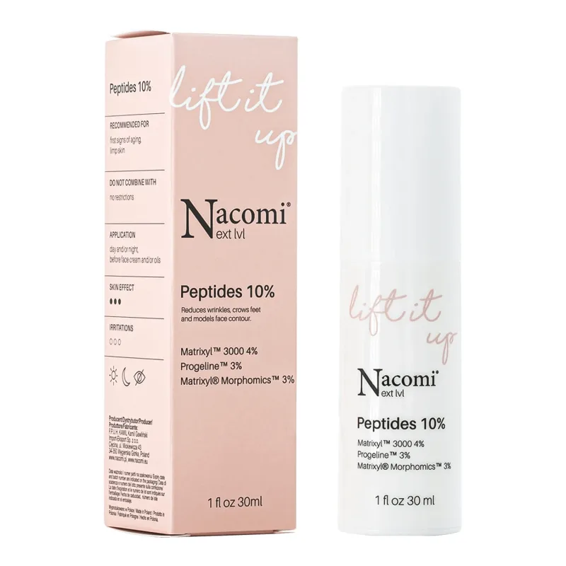 Nacomi Next Level, ser peptidic 10%, 30 ml — preț și oferte