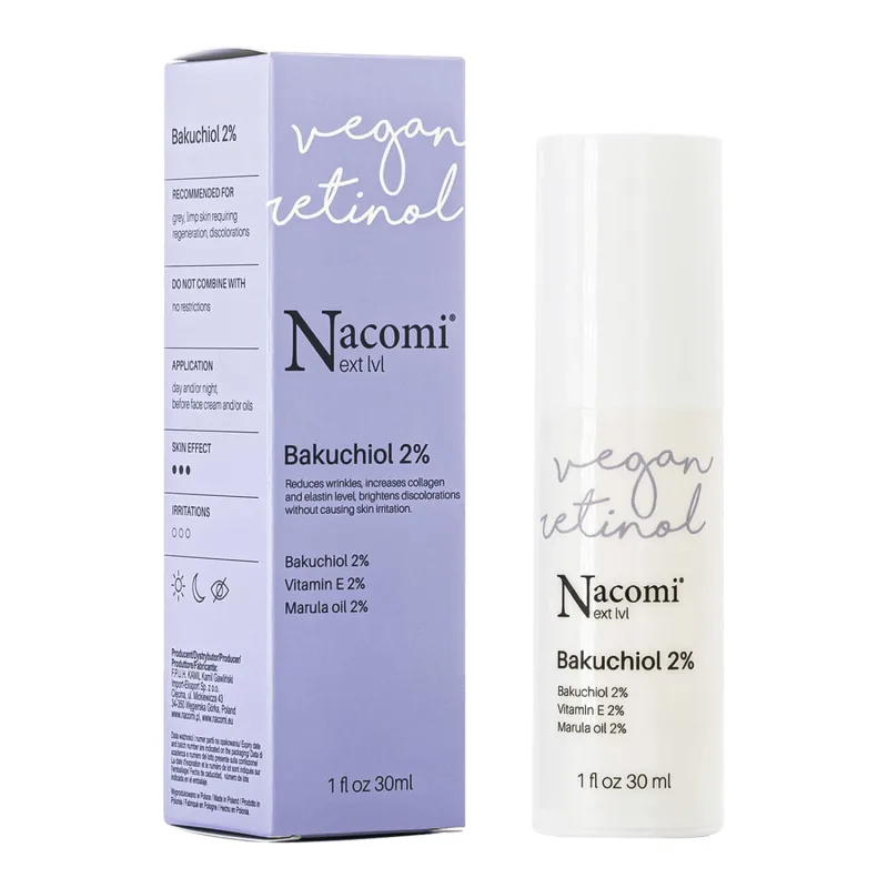 Nacomi Next Level, ser cu baciuchol 2%, 30 ml — preț și oferte