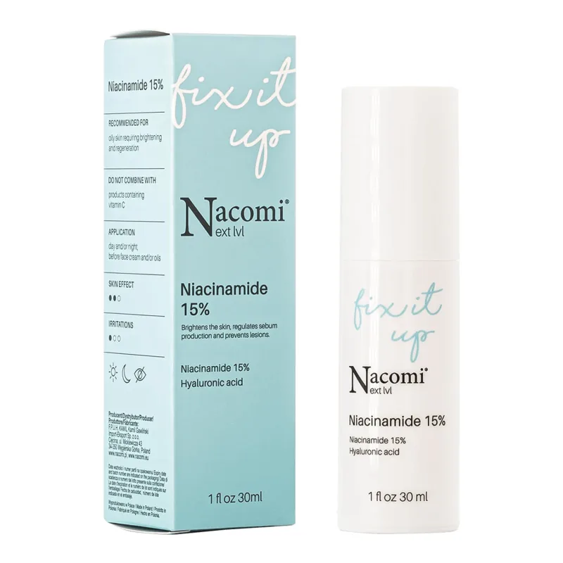 Nacomi Next Level, ser cu niacinamidă 15%, 30 ml — preț și oferte