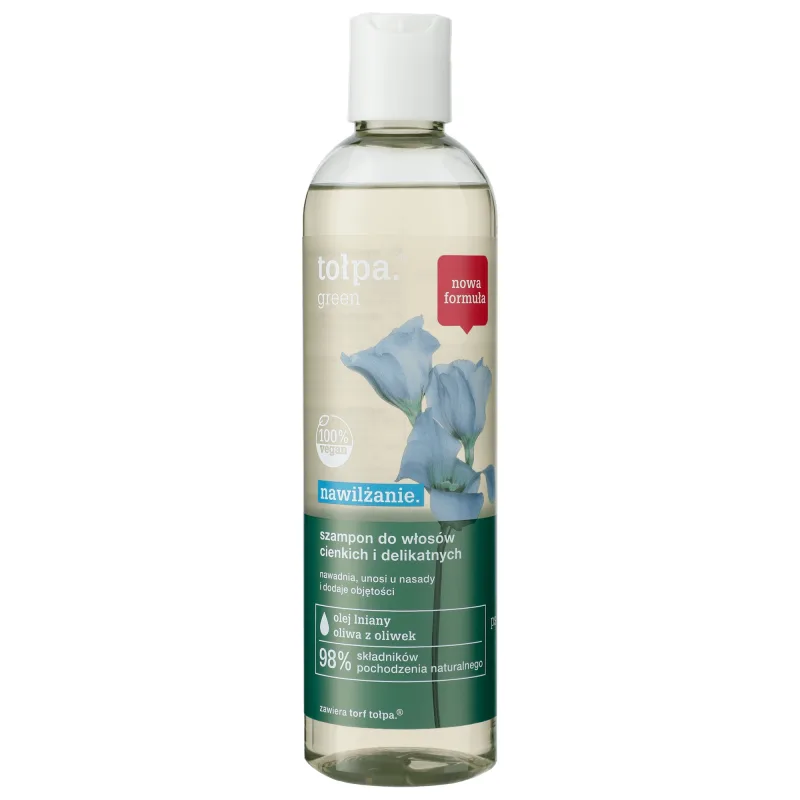 Tolpa Green Hidratant, șampon pentru păr subțire și fin, 300 ml — preț și oferte