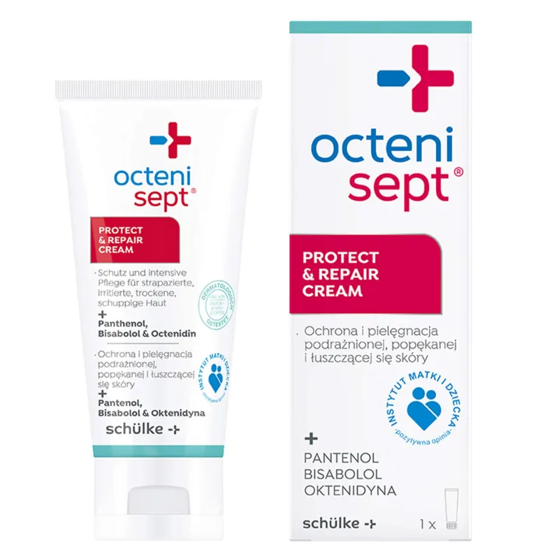 Octenisept Protect&Repair, cremă pentru piele iritată, crăpată și exfoliată, 50 ml Schulke — preț și oferte