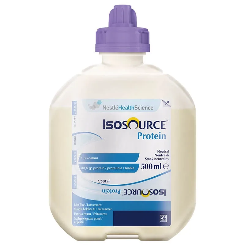 Isosource Protein, lichid, aromă neutră, 500 ml — preț și oferte