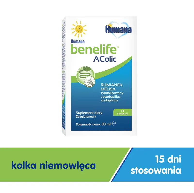 Humana Benelife Acolic, de la naștere, 30 ml — preț și oferte
