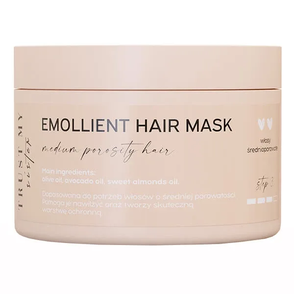 Trust My Sister, mască emolientă pentru păr mediu poros, 200 ml — preț și oferte