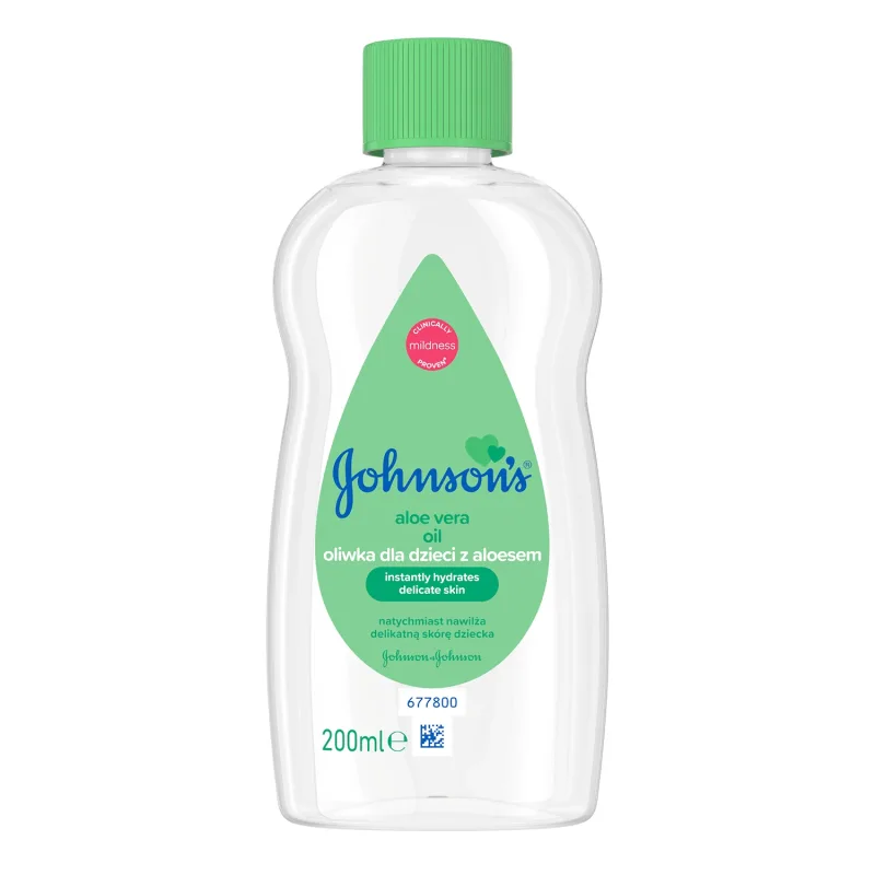 Johnson's, ulei pentru copii, cu aloe vera, 200 ml — preț și oferte