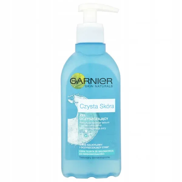 Garnier Clean Skin, gel purificator pentru strângerea porilor, 200 ml — preț și oferte