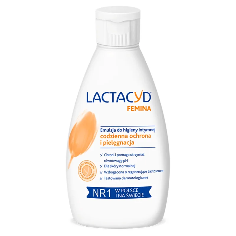 Lactacyd Femina, emulsie pentru igiena intimă, 200 ml — preț și oferte