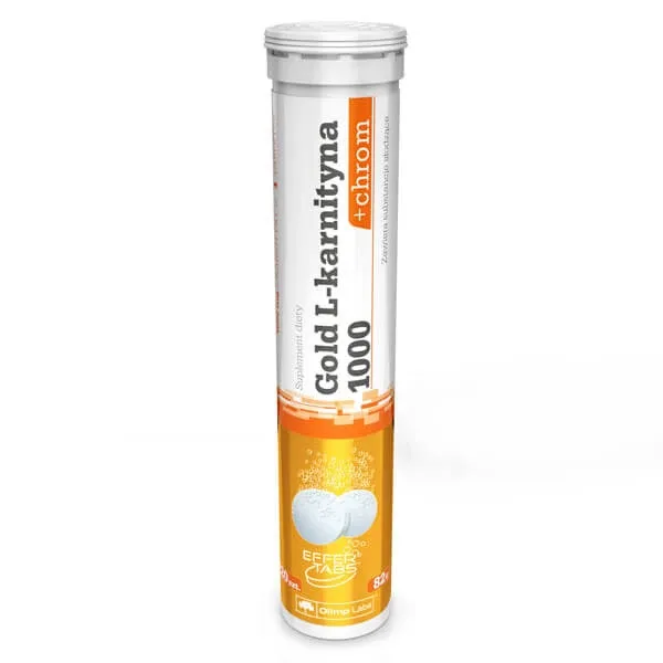 Olimp Gold L-Carnitină 1000, 20 comprimate efervescente Olimp Labs — preț și oferte