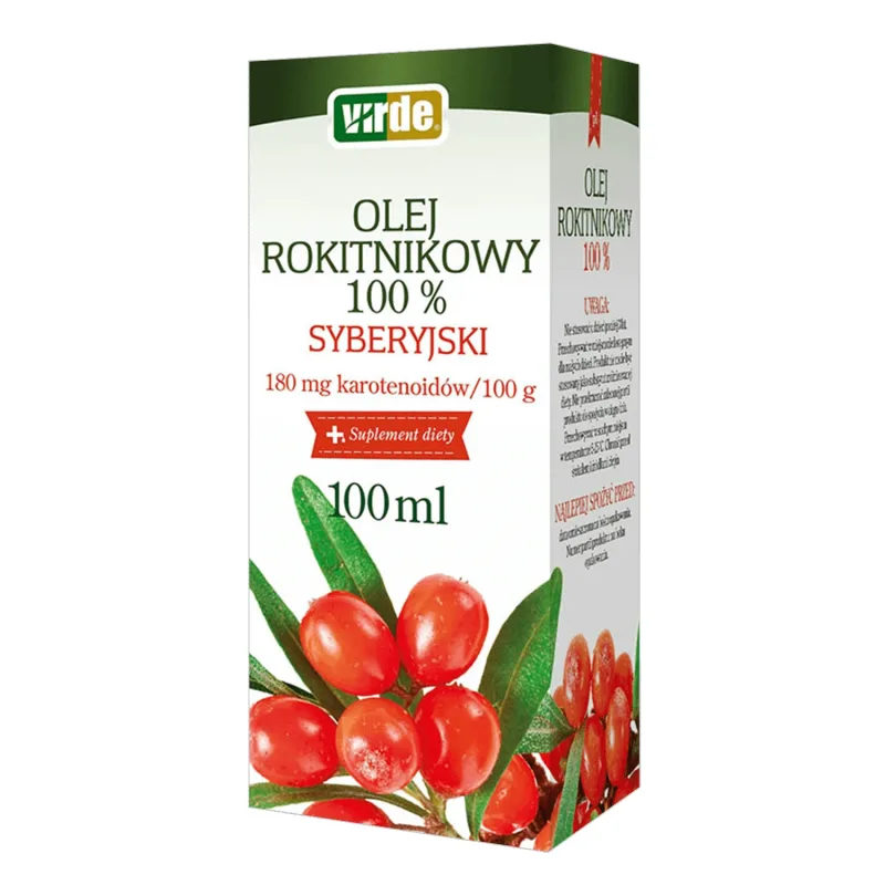 Virde Siberian ulei de cătină de mare 100%, 100 ml — preț și oferte