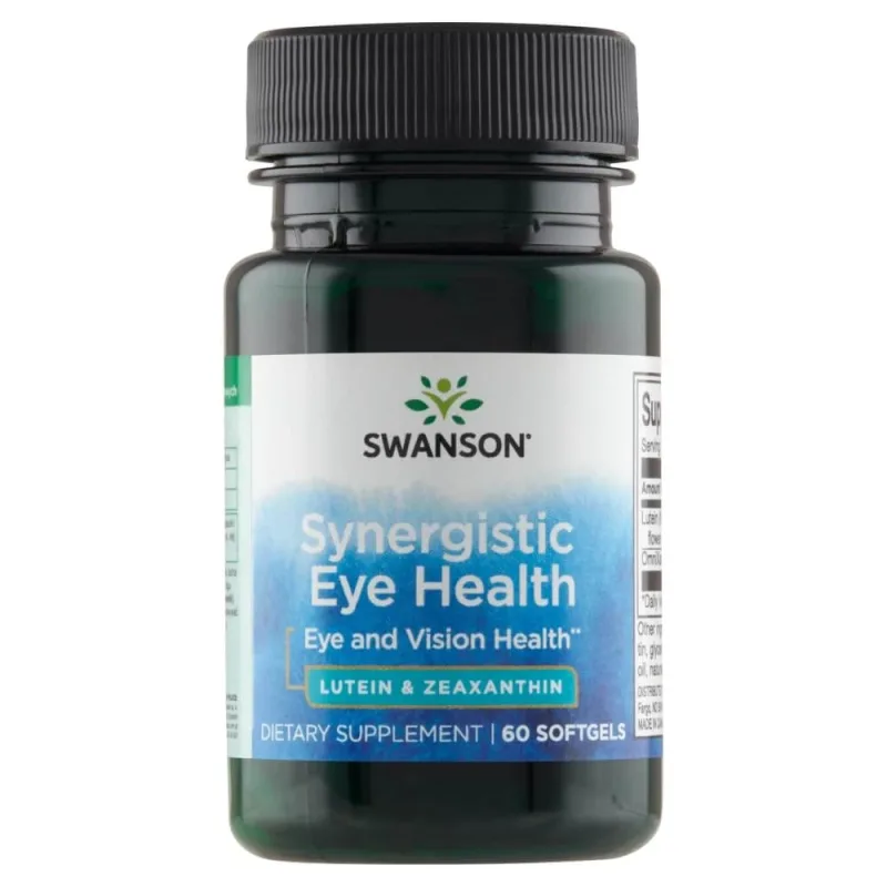 Swanson Synergistic Eye Health, luteină și zeaxantină, 60 capsule — preț și oferte