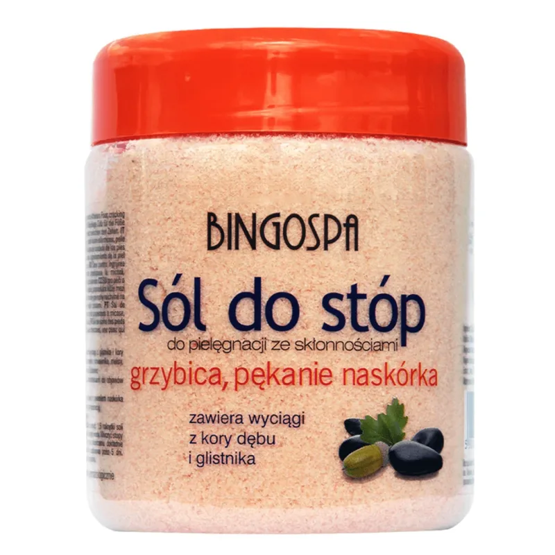Bingospa, sare pentru picioare predispuse la micoză și crăpare a epidermei, 550 g Bingo Cosmetics — preț și oferte