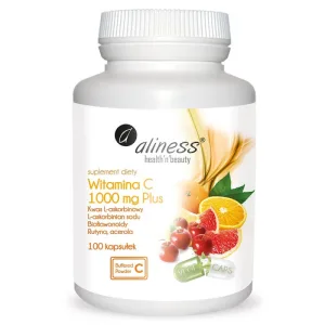 Aliness Vitamina C 1000 mg Plus, 100 capsule vegetale