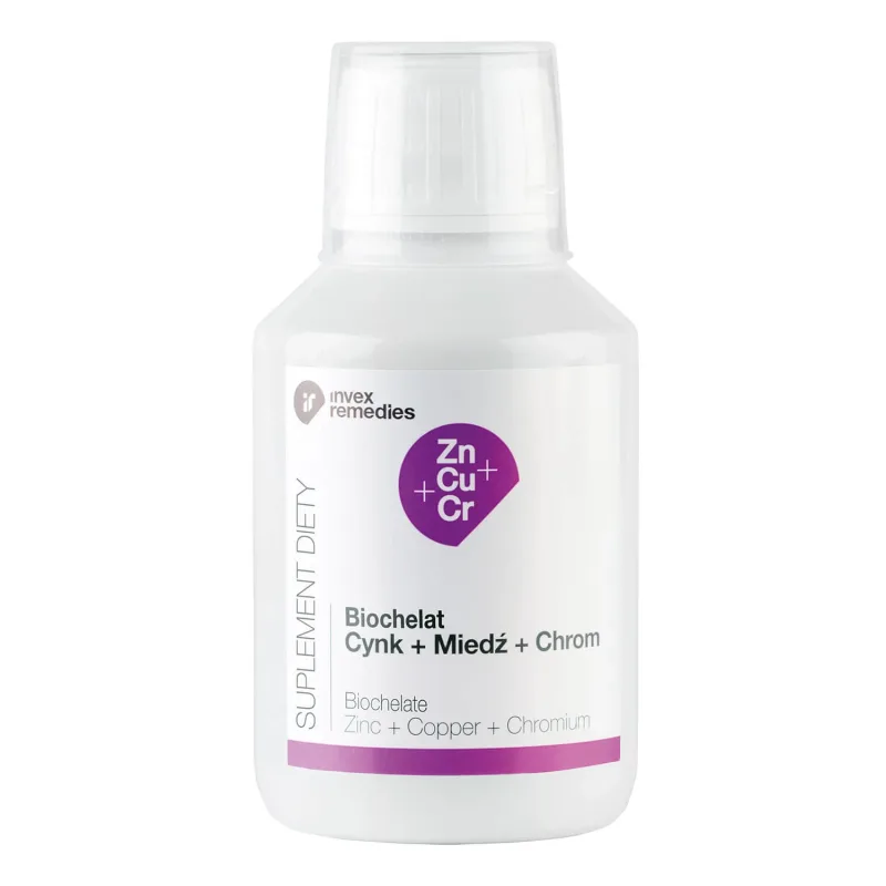 Biochelate, zinc + cupru + crom, 150 ml — preț și oferte