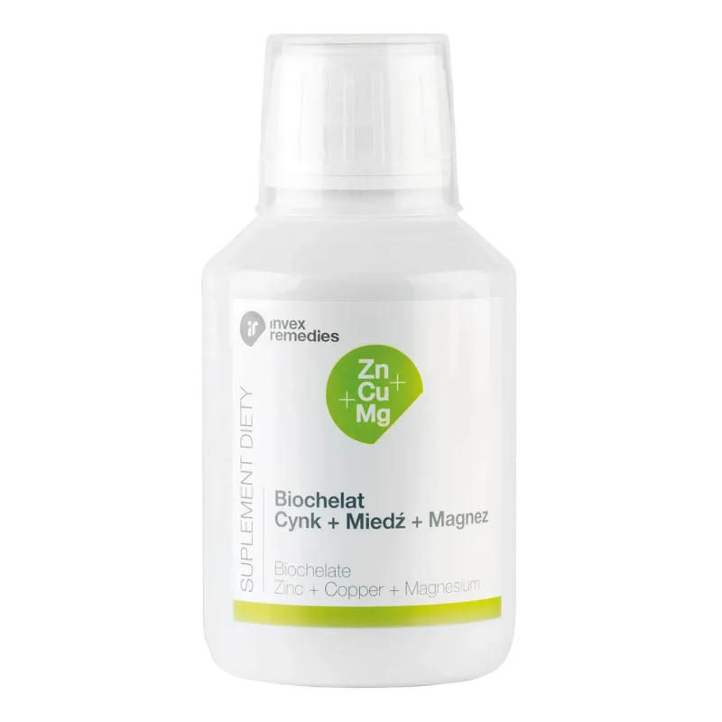 Biochelate, zinc + cupru + magneziu, 150 ml — preț și oferte