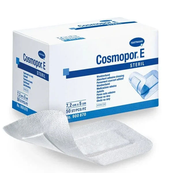 Cosmopor E, pansament chirurgical, steril, 7,2 cm x 5 cm, 50 buc. HARTMANN — preț și oferte
