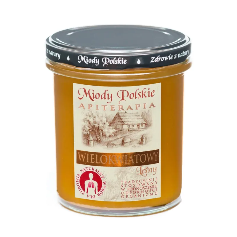 Miody Polskie, miere multifloră de pădure, 400 g — preț și oferte