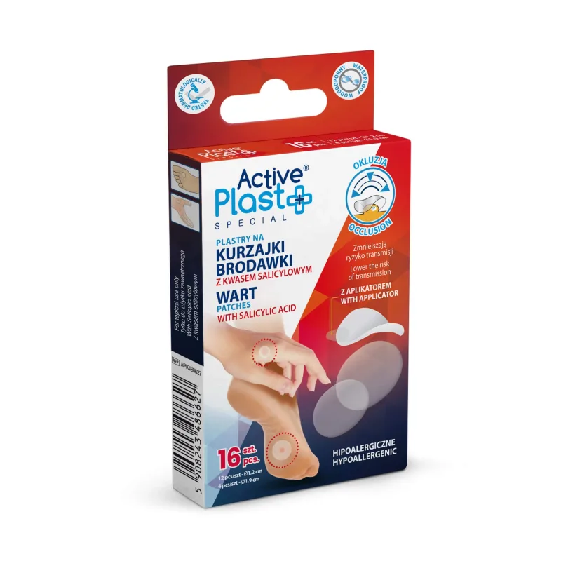 ActivePlast Special, plasturi pentru negi și adenoame, 16 bucăți — preț și oferte