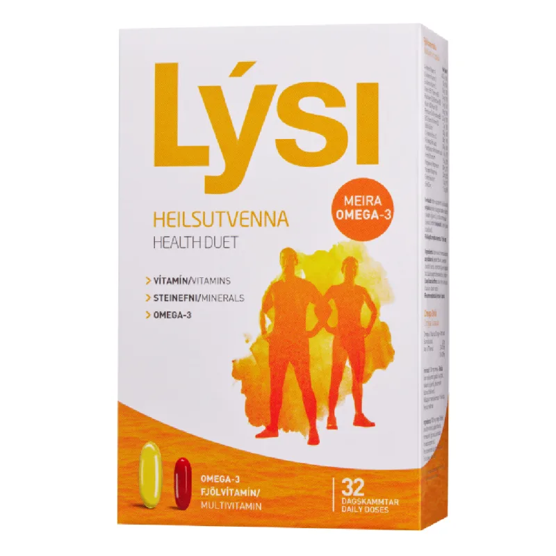 Multivitamine Health Duet, 32 doze, Lysi LYSI ISLANDA — preț și oferte
