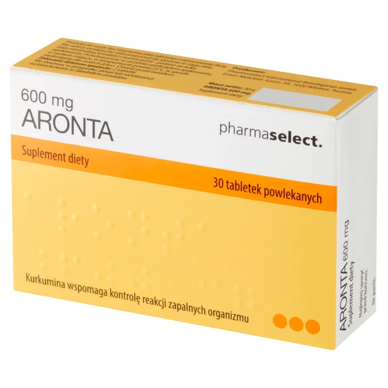 Aronta 600 mg, 30 comprimate filmate — preț și oferte