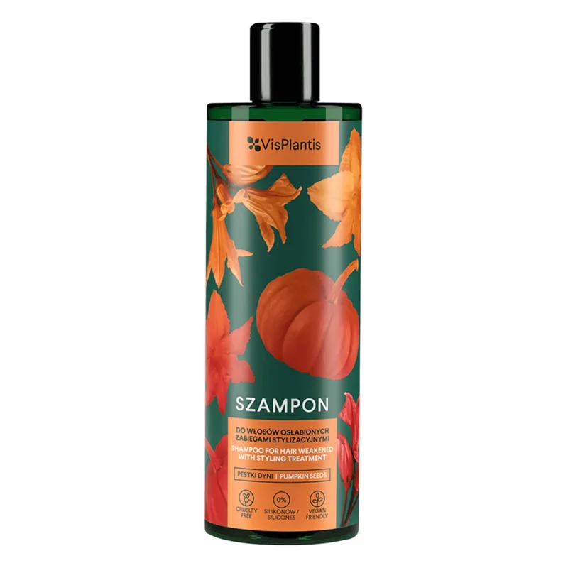 Vis Plantis Herbal Vital Care, șampon pentru părul slăbit de tratamentele de styling, 400 ml — preț și oferte