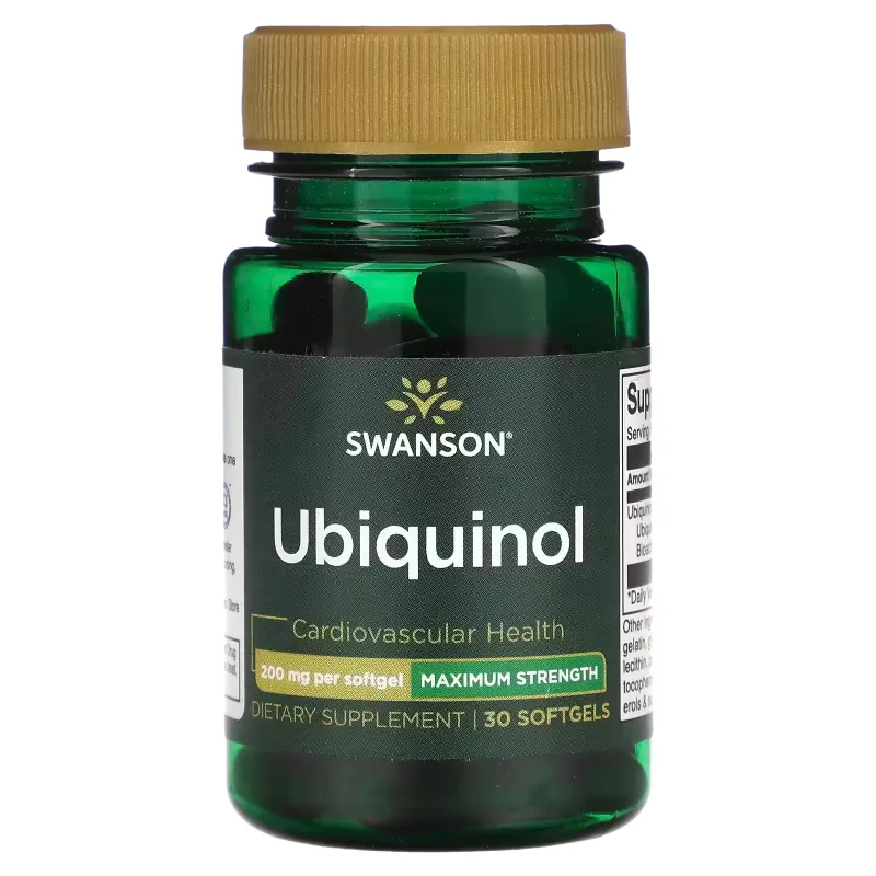Swanson Ubiquinol 200 mg, coenzima Q10, 30 capsule — preț și oferte