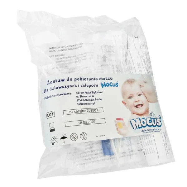 Mocus, set de colectare a urinei pentru fete și băieți, 1 buc — preț și oferte