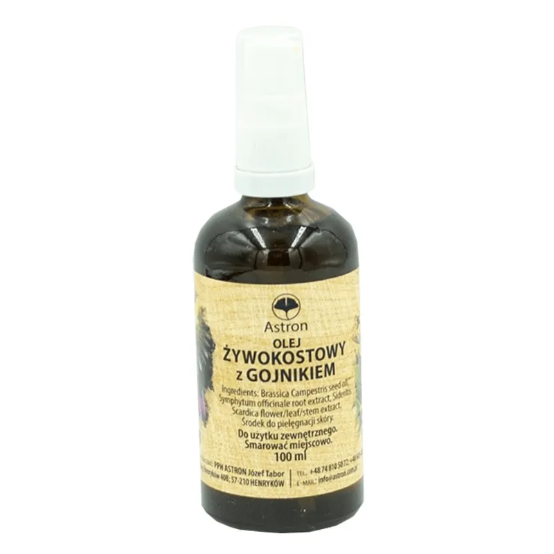 Astron, ulei de rășină pentru oase cu Gentian, 100 ml — preț și oferte