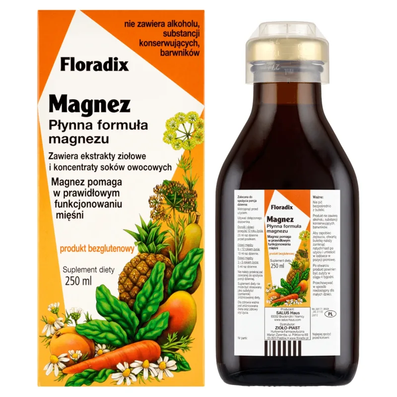 Floradix Magneziu, 250 ml — preț și oferte