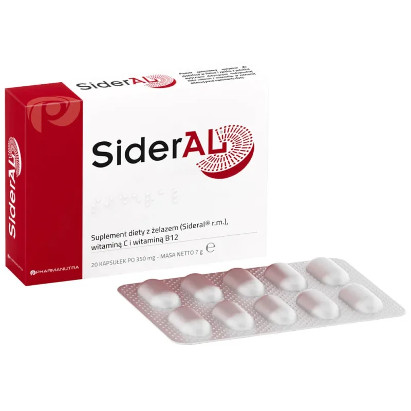 SiderAL, 20 capsule, Pharmanatura S.p.A. — preț și oferte