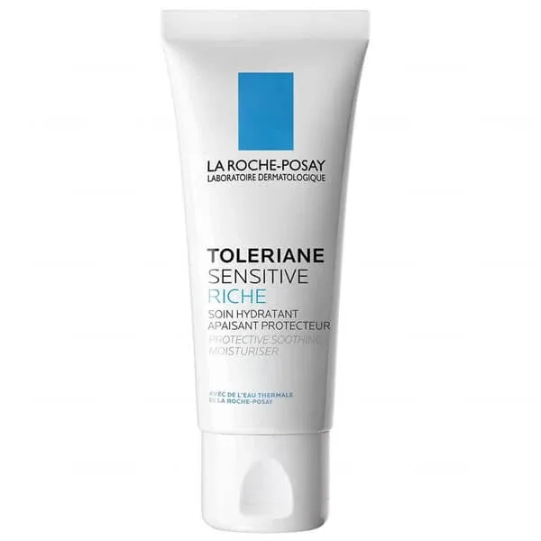La Roche-Posay Toleriane Sensitive Riche, îngrijire hidratantă pentru pielea sensibilă, 40 ml — preț și oferte
