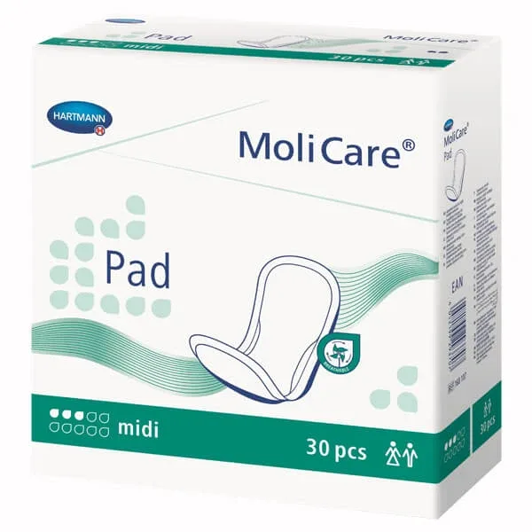 MoliCare Pad, tampon absorbant, midi, 3 picături, 30 bucăți HARTMANN — preț și oferte