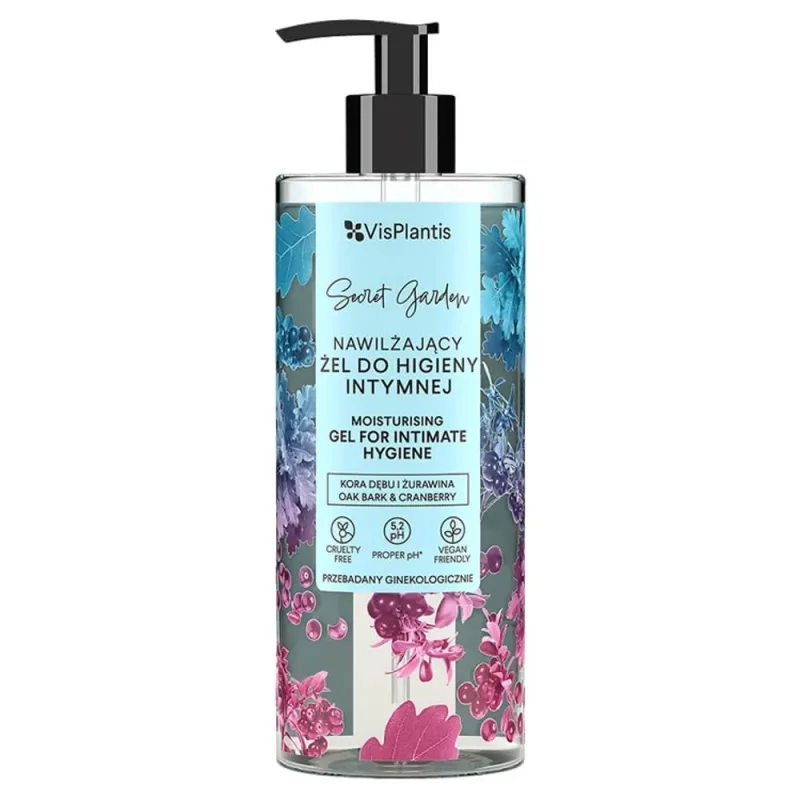 Vis Plantis, gel de igienă intimă, scoarță de stejar și merișor, 300 ml — preț și oferte