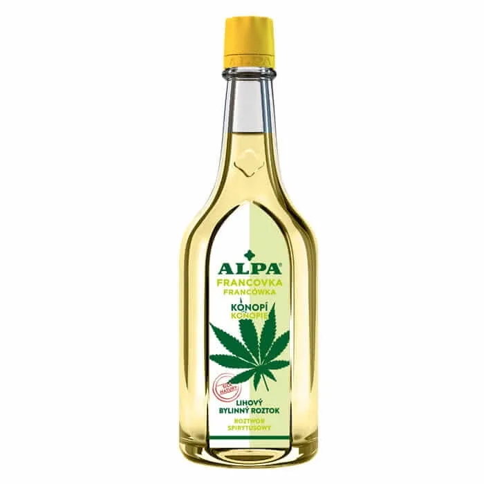 Alpa France și cânepă, soluție spirtoasă, 160 ml — preț și oferte