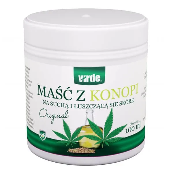 Virde, unguent din cânepă pentru piele uscată și descuamată, 100 ml — preț și oferte