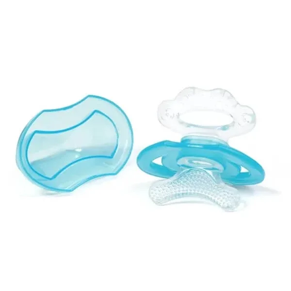 BabyOno, teether de răcire, silicon, albastru, 1008/01, după 3 luni, 1 buc — preț și oferte