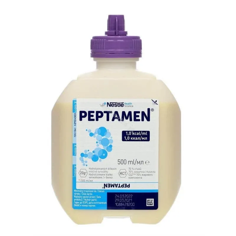 Peptamen, preparat nutritiv, aromă neutră, 500 ml — preț și oferte