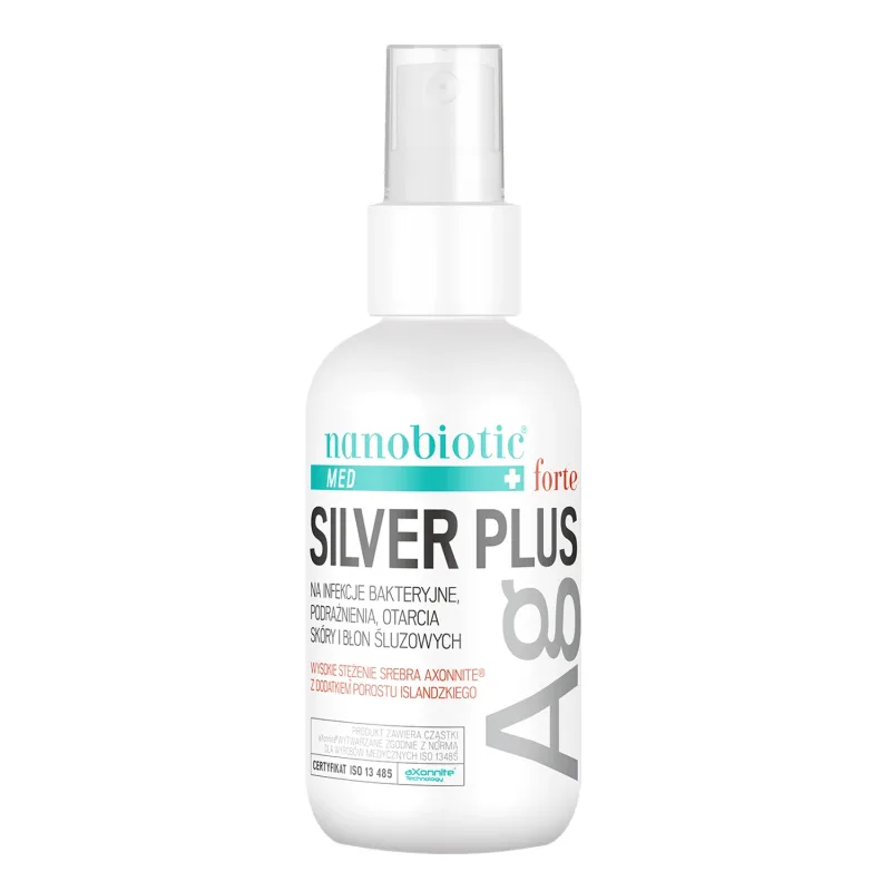 Nanobiotic Med Silver Plus Forte, 75 ml — preț și oferte