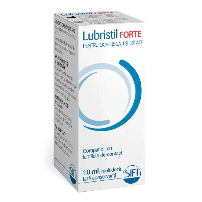 Solutie oftalmica Lubristil Forte, 10 ml, Sifi — preț și oferte