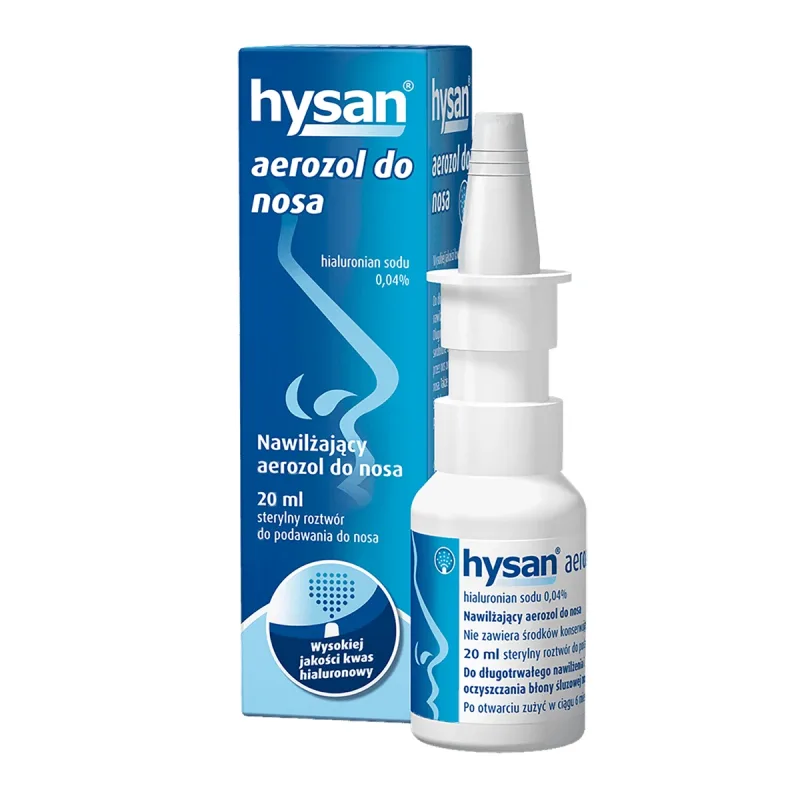 Hysan, spray nazal hidratant, 20 ml — preț și oferte