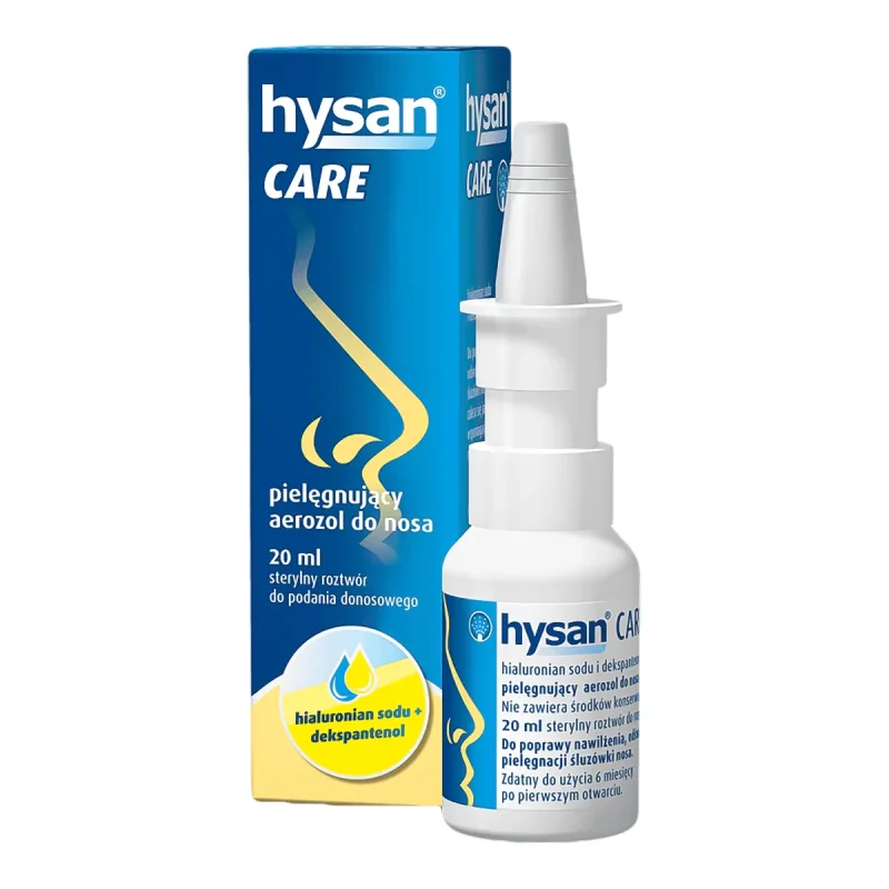 Hysan Care, spray nazal de îngrijire, 20 ml — preț și oferte