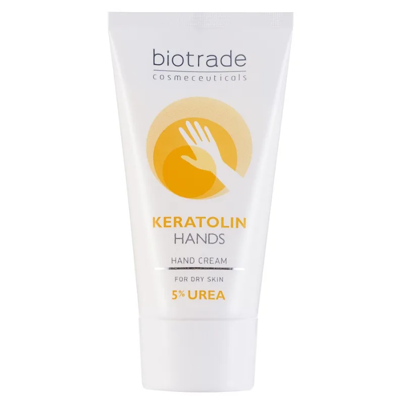 Crema pentru maini cu 5% uree Keratolin Hands, 50 ml, Biotrade — preț și oferte