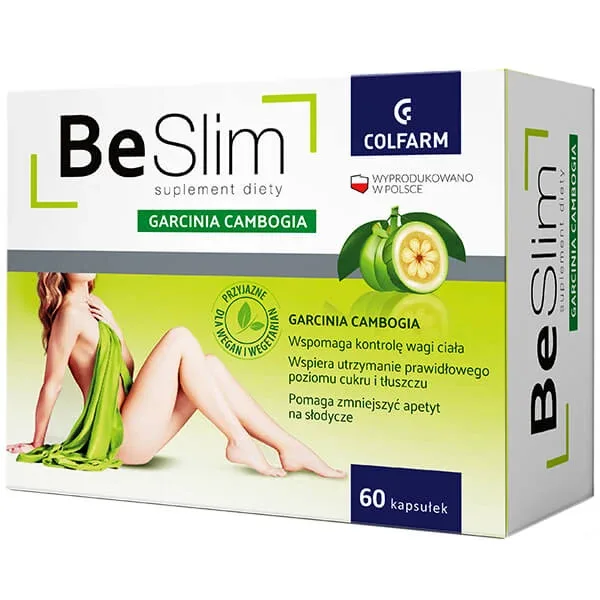 Be Slim Garcinia Cambogia, tamarind Malabar, 60 capsule Colfarm — preț și oferte