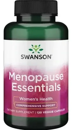 Swanson Menopause Essentials, 120 capsule vegetariene