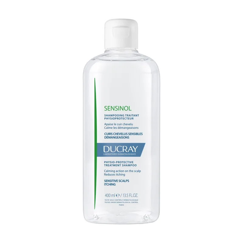 Ducray Sensinol, șampon pentru păr, protecție fiziologică, 400 ml — preț și oferte
