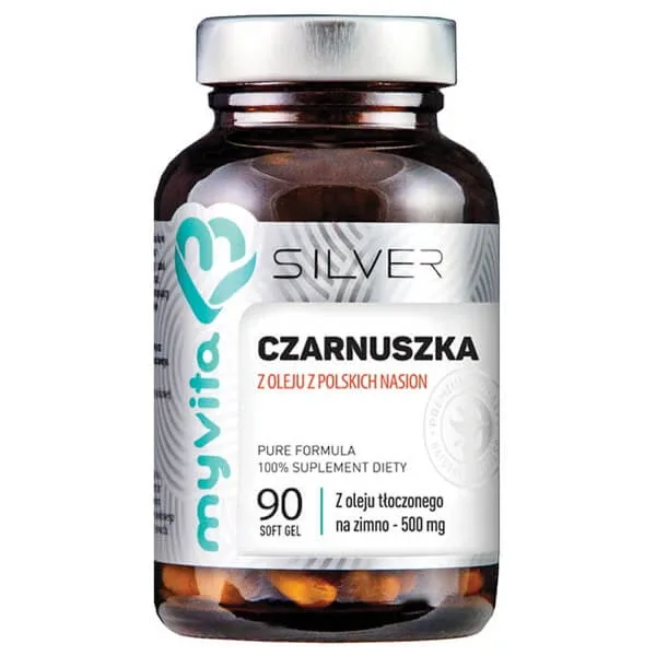 MyVita Silver ulei de chimen din semințe poloneze, 90 capsule — preț și oferte