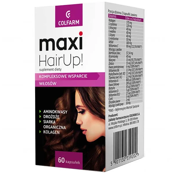 Maxi HairUp, 60 capsule — preț și oferte